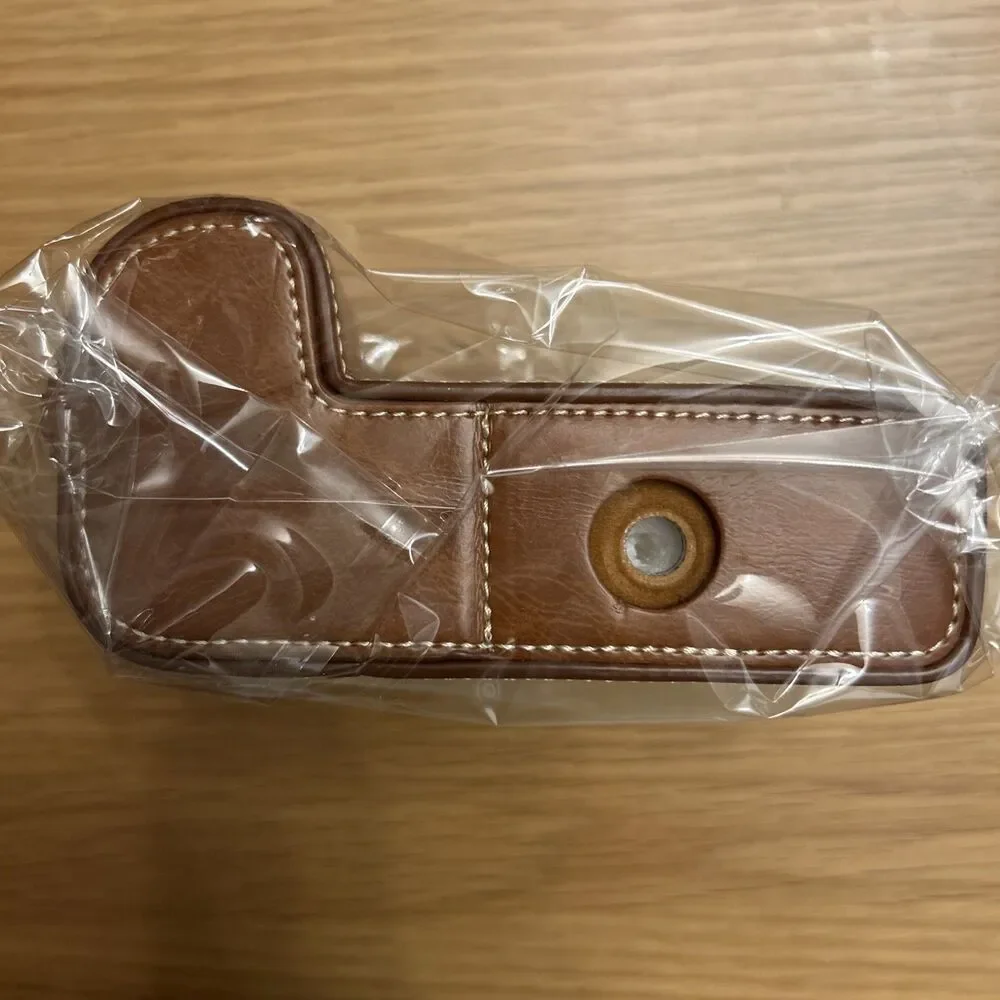Genuine Real Leather Half Case Grip for Canon EOS R7